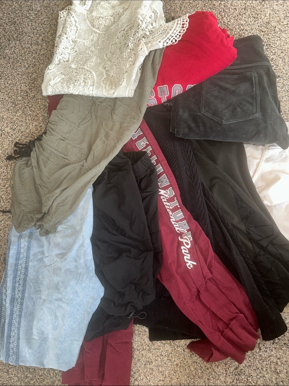 Bundle of clothes